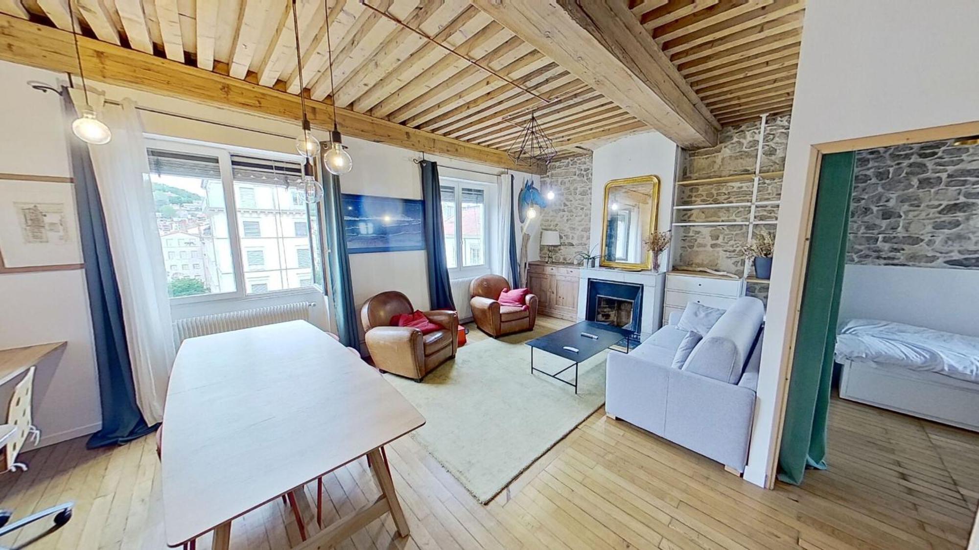 Appartement T3 Hyper Centre De Lyon, Super Vue Fourviere ภายนอก รูปภาพ